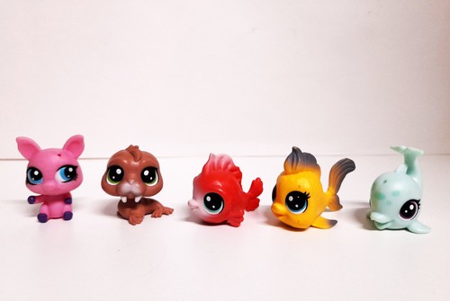 Littlest pet shops 5er set - pet,